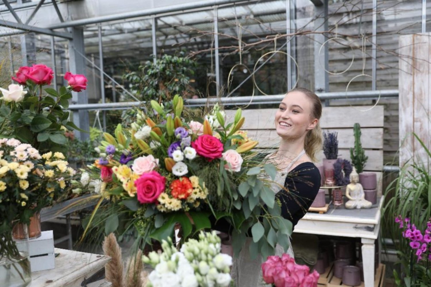 Schöne Blumensträuße aus Hamburg